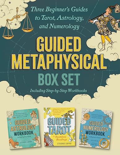 Guided Metaphysical Box Set: Three Beginner's Guides to Tarot, Astrology, and Numerology (Including Step-by-Step Workbooks) (Guided Metaphysical Readings)