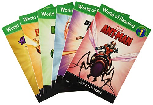World of Reading Avengers Boxed Set: Level 1 - Purchase Includes Marvel eBook!