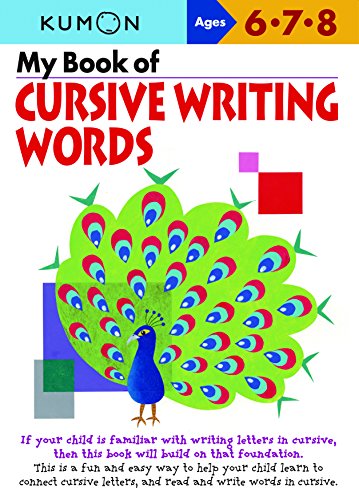 My Book of Cursive Writing: Words (Cursive Writing Workbooks)
