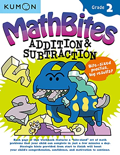 Kumon MathBites: Grade 2 Addition & Subtraction-Bite-Sized Practice, Big Results!