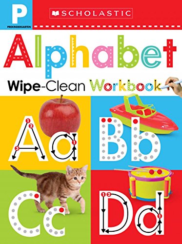 Pre-K Alphabet Wipe-Clean Workbook: Scholastic Early Learners (Wipe-Clean)