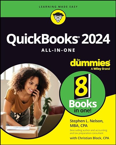 QuickBooks 2024 All-in-One For Dummies (For Dummies (Computer/tech))