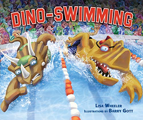 Dino-Swimming (Carolrhoda Picture Books) (Dino Sports)