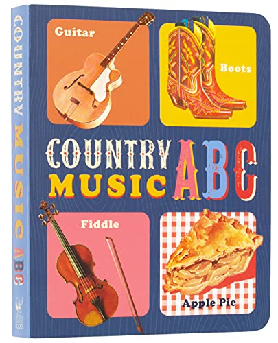 Country Music ABC Board Book (Music Legends and Learning for Kids)