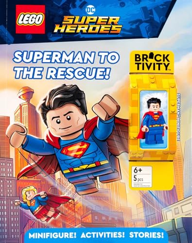 LEGO DC Super Heroes: Superman to the Rescue! (Activity Book with Minifigure)
