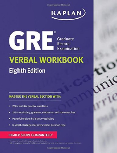 Kaplan GRE Verbal (Kaplan Test Prep)