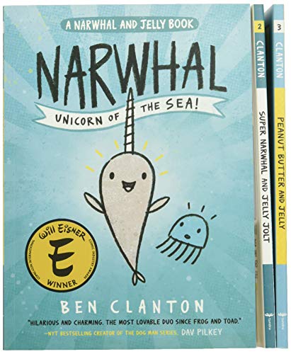 Narwhal and Jelly Box Set (Books 1, 2, 3, AND Poster) (A Narwhal and Jelly Book)