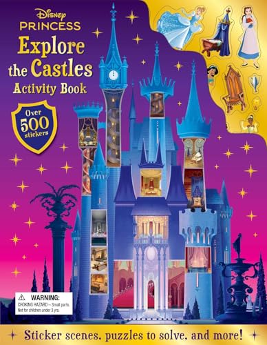 Disney Princess: Explore the Castles Activity Book: With Over 500 Stickers