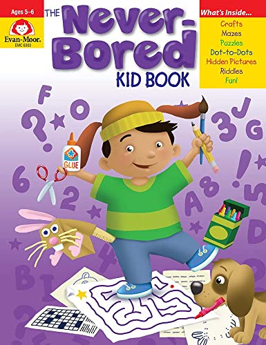 The Never-Bored Kid Book, Ages 5-6