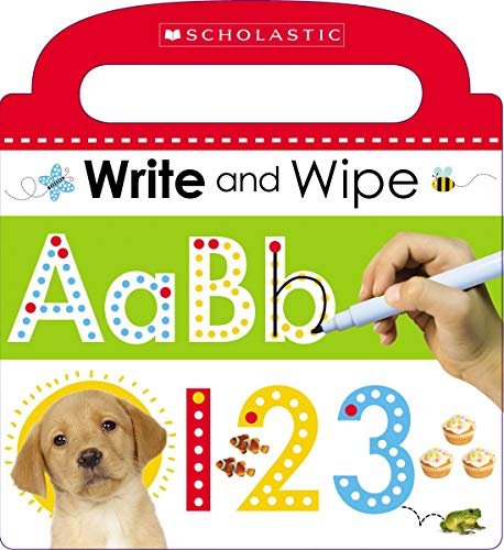 Write and Wipe ABC 123 (Scholastic Early Learners)