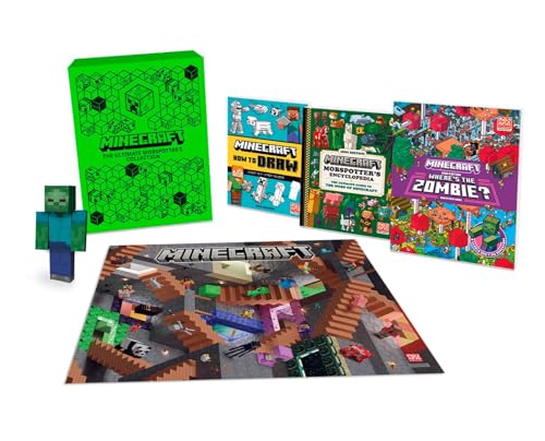 Minecraft The Ultimate Mobspotter’s Collection Gift Box: Official illustrated children’s book collection, the perfect present for kids into gaming aged 6, 7, 8, 9 and 10! New for Christmas 2025!