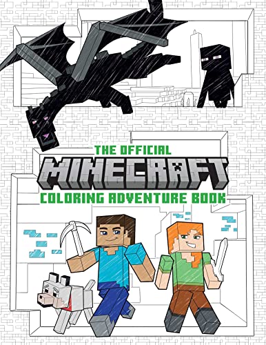 The Official Minecraft Coloring Adventures Book: Create, Explore, Color! (Gaming)