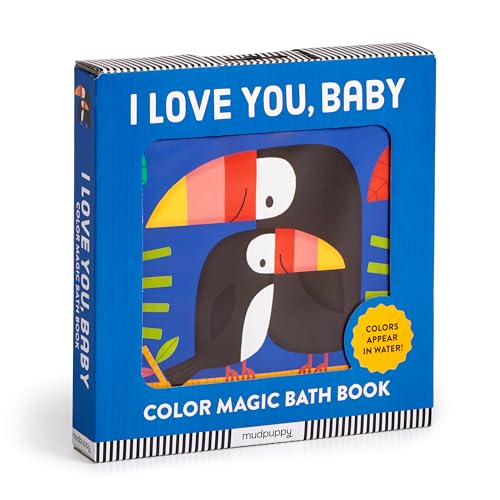 I Love You, Baby – Waterproof Color Changing Magic Bath Book for Babies and Toddlers