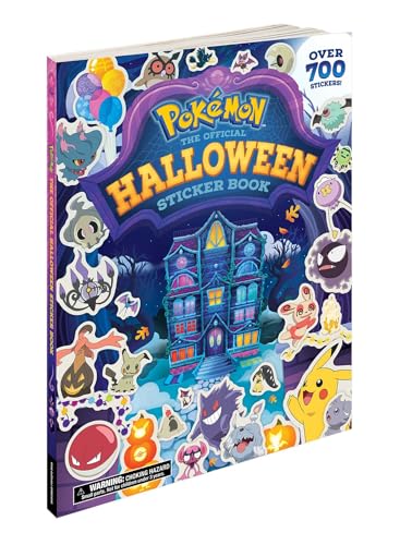 Pokémon Halloween: The Official Sticker Book: Over 700 Stickers!