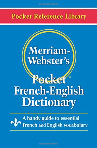 Merriam-Webster's Pocket French-English Dictionary (Pocket Reference Library)