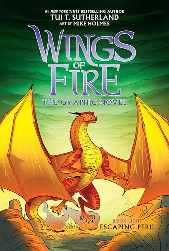 Escaping Peril: A Graphic Novel (Wings of Fire Graphic Novel #8) (Wings of Fire Graphix)