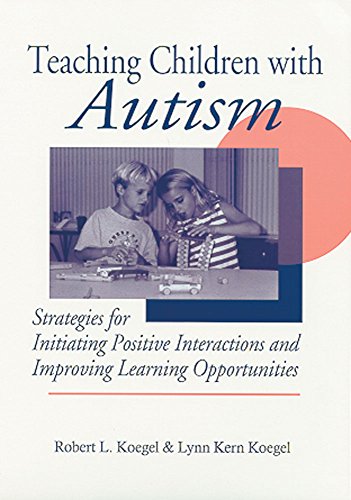 Teaching Children with Autism: Strategies for Initiating Positive Interactions and Improving Learning Opportunities