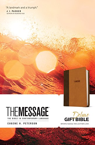 The Message Deluxe Gift Bible (The Bible in Contemporary Language)