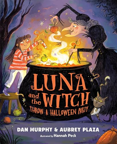 Luna and the Witch Throw a Halloween Party