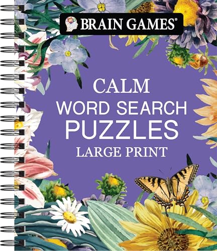 Brain Games - Calm: Word Search - Large Print (Brain Games Large Print)