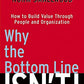 Why the Bottom Line Isn't!: How to Build Value Through People and Organization