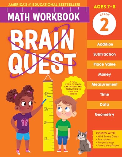 Brain Quest Math Workbook: 2nd Grade (Brain Quest Math Workbooks)