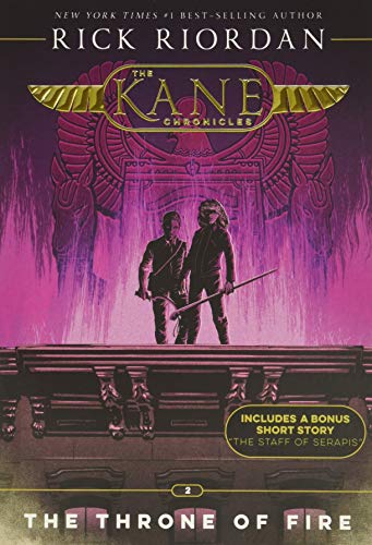 The Kane Chronicles, Book Two The Throne of Fire (new cover)