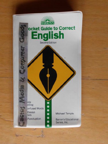 A Pocket Guide to Correct English (Barron's Educational Series)