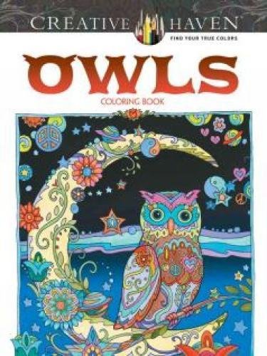 Creative Haven Owls Coloring Book (Adult Coloring)