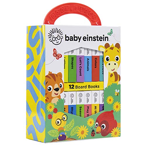 Baby Einstein - My First Library Board Book Block 12-Book Set - PI Kids (Baby Einstein (Board Books))