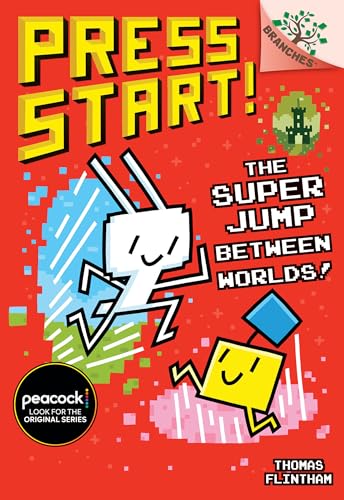 The Super Jump Between Worlds!: A Branches Book (Press Start! #17)