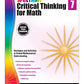 Spectrum Grade 7 Critical Thinking for Math Workbook—State Standards for 7th Grade Algebra, Integers, Geometry With Answer Key for Homeschool or Classroom (128 pgs)