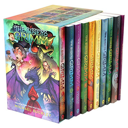 2018 The Sisters Grimm 9 Book Set & Bonus Journal! (Paperback Box Set)