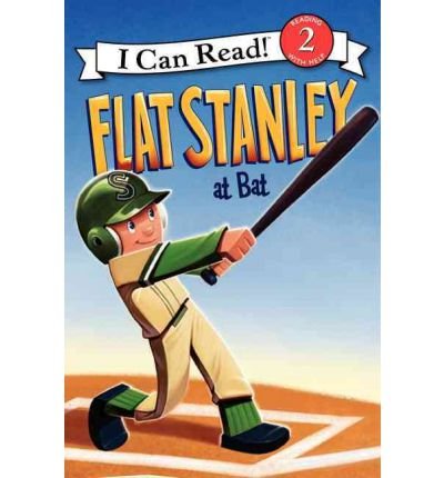 [Flat Stanley at Bat] (By: Jeff Brown) [published: March, 2012]