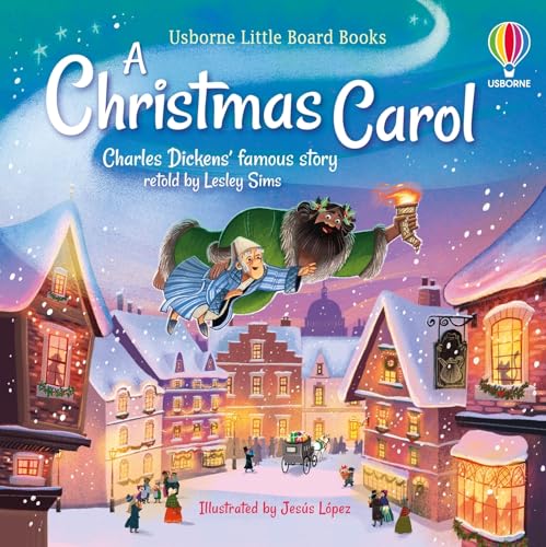 Little s: A Christmas Carol: A Delightful Retelling of the Classic Holiday Story with Charming Illustrations, Simple Text, and QR Code for Audio Reading (Little Board Books)