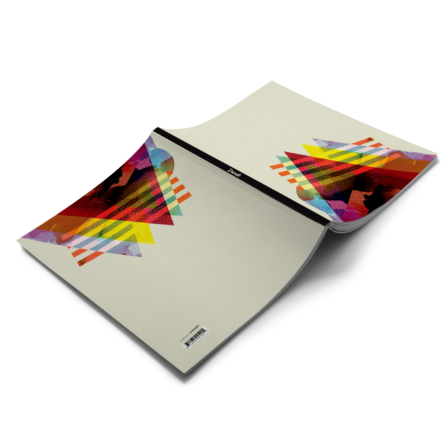 Denik: Linear A Medium Layflat Journal Notebook