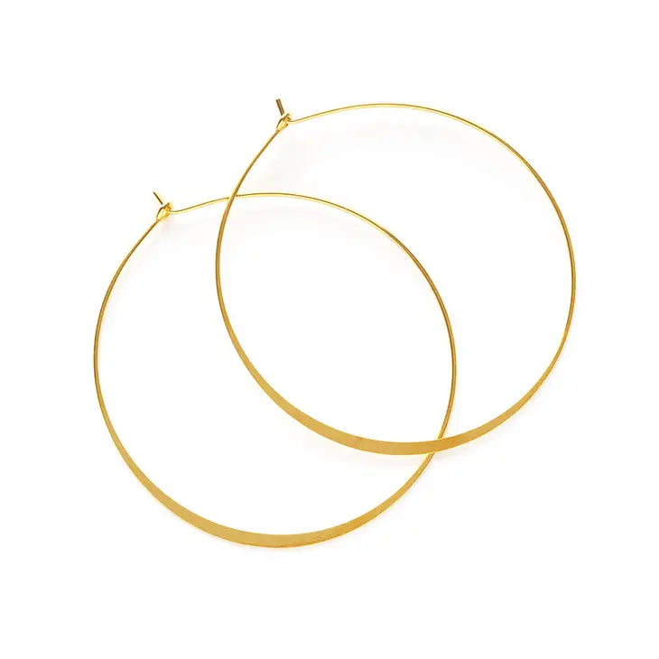 Amano Studio: Classic Hoops- 2" (Gold)