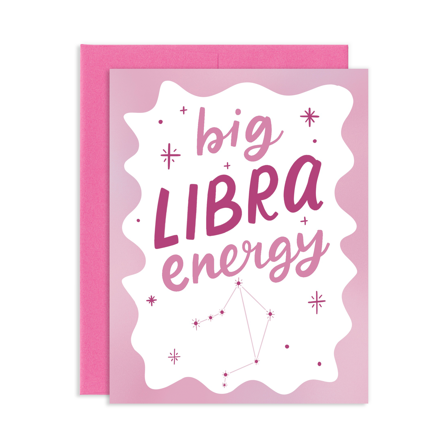 Grey Street Paper: Big Libra Energy Birthday Greeting Card