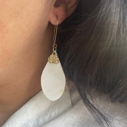 Purpose Jewelry: Ankole Droplet Earrings