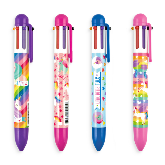 OOLY: 6 Click Pens - Unique Unicorn