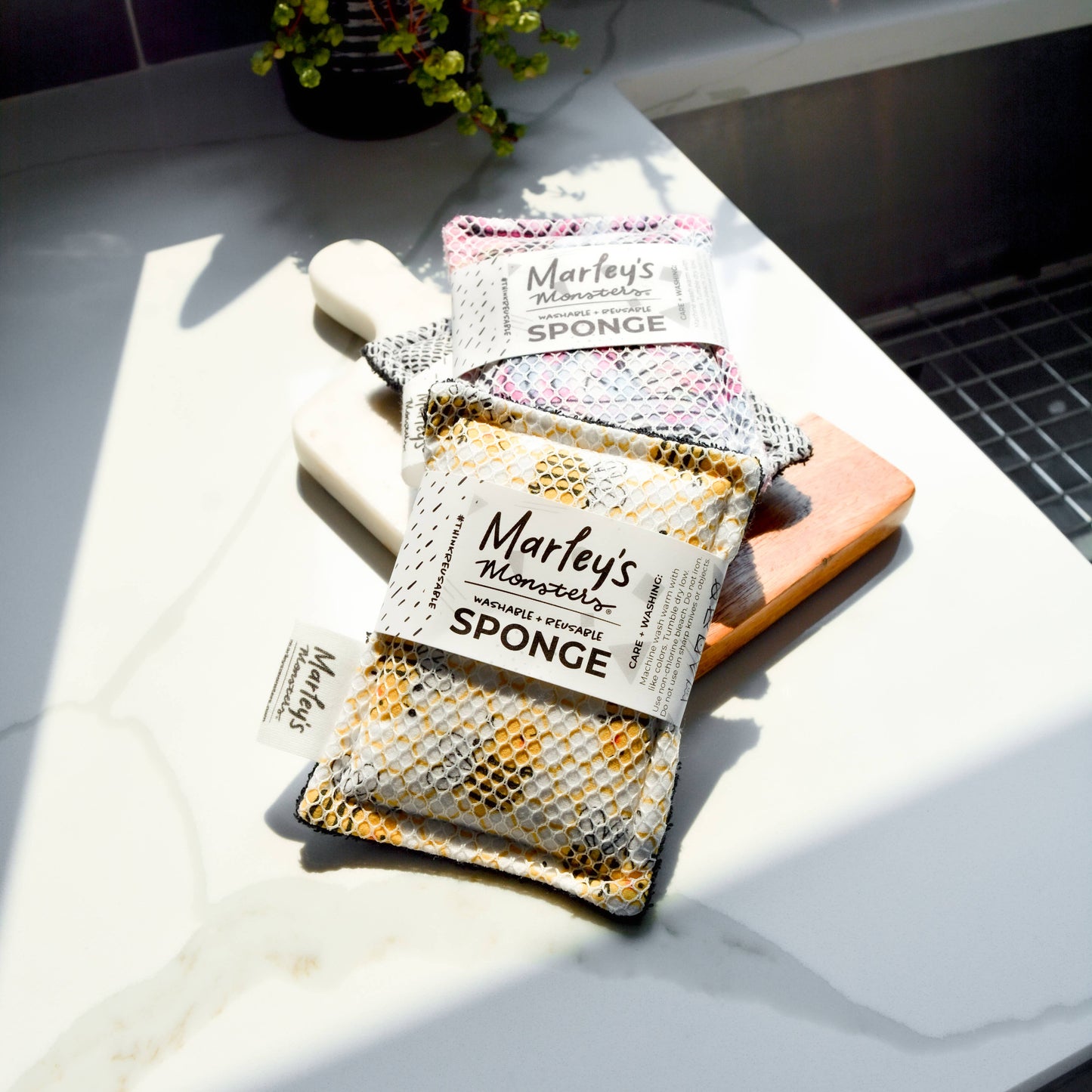 Marley's Monsters: Washable Sponge