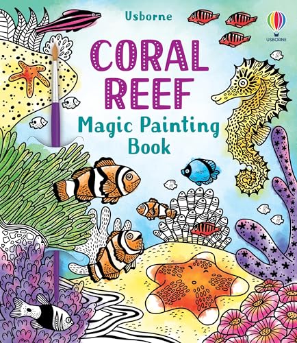 Coral Reef Magic Painting Book (Magic Painting Books)