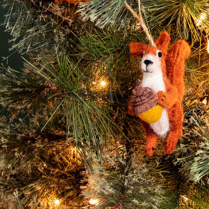 The Winding Road: Ornament Forest Animal - Squirrel