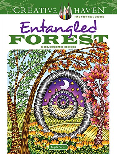 Creative Haven Entangled Forest Coloring Book (Creative Haven Coloring Books)