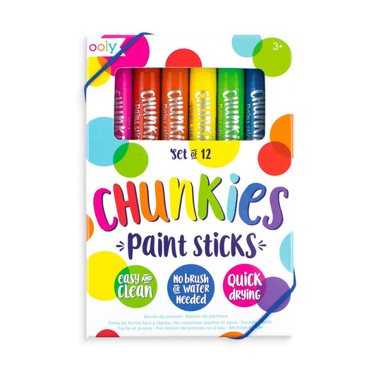 OOLY: Chunkies Paint Sticks Original Pack - Set of 12