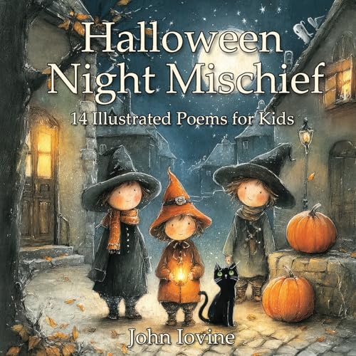 Halloween Night Mischief: 14 Illustrated Poems for Kids