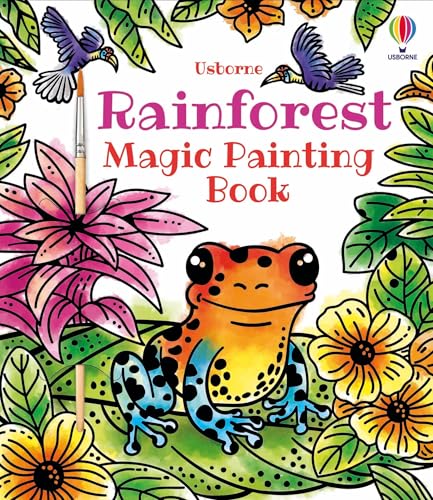 Rainforest Magic Painting Book
