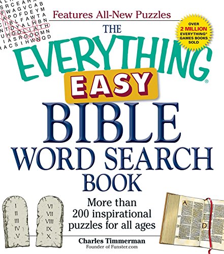 The Everything Easy Bible Word Search Book: More than 200 inspirational puzzles for all ages (Everything® Series)