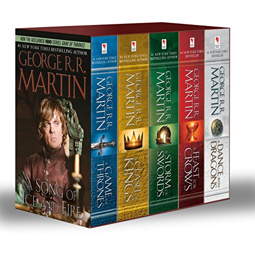George R. R. Martin's A Game of Thrones 5-Book Boxed Set (Song of Ice and Fire Series): A Game of Thrones, A Clash of Kings, A Storm of Swords, A ... A Dance with Dragons (A Song of Ice and Fire)