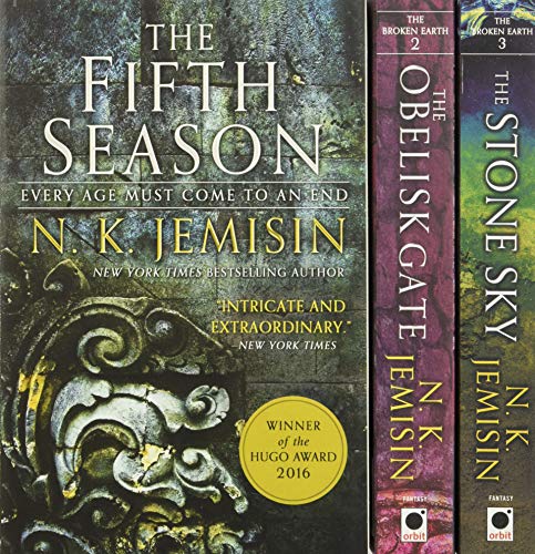 The Broken Earth Trilogy: The Fifth Season, The Obelisk Gate, The Stone Sky